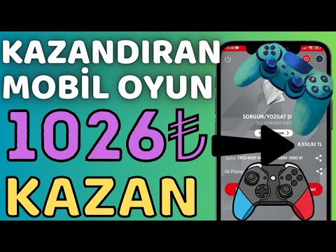 Oyun Oynayarak 1026₺ Para Kazandıran Mobil Uygulama! (İnternetten Para Kazanma Yöntemleri) 2023