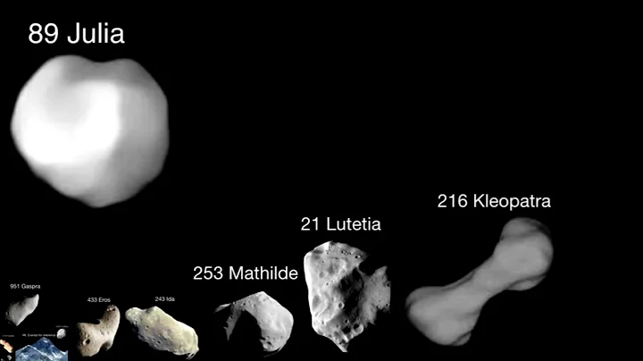Asteroid Size Comparison without music