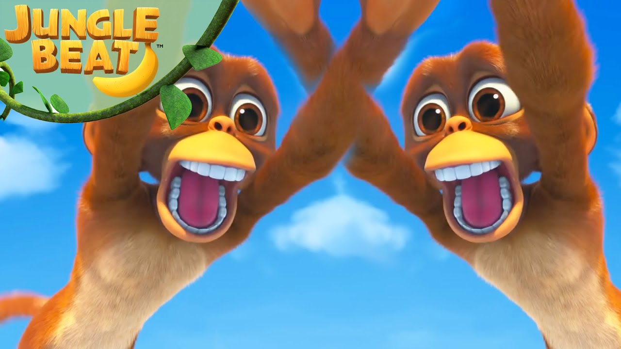 Munki is Seeing Double | Jungle Beat: Munki & Trunk | Kids Cartoon 2026