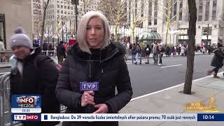 Klimat Świąt W Nowym Jorku. Relacja Red. Joanny Pinkwart