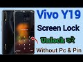 Vivo Y19 || Screen Lock Unlock || Without Password || Pattern & Pin Remove || Hard Reset || 2024.