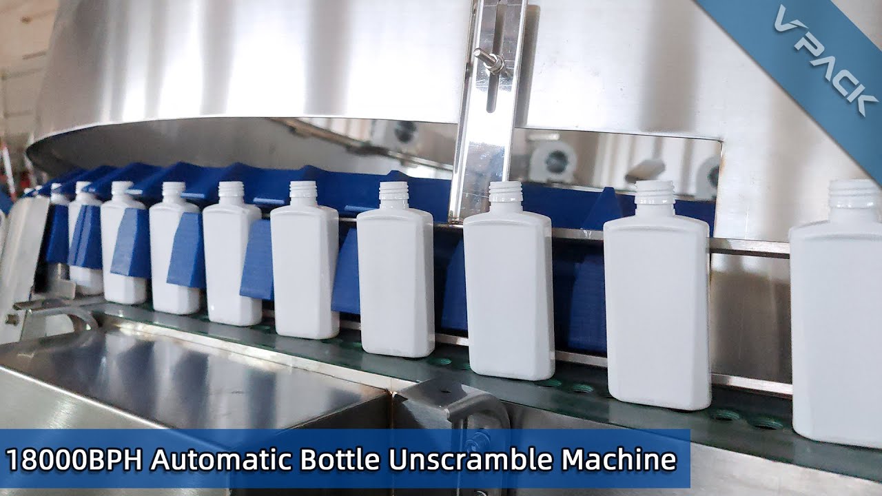 18000BPH Automatic Bottle Unscramble Machine 