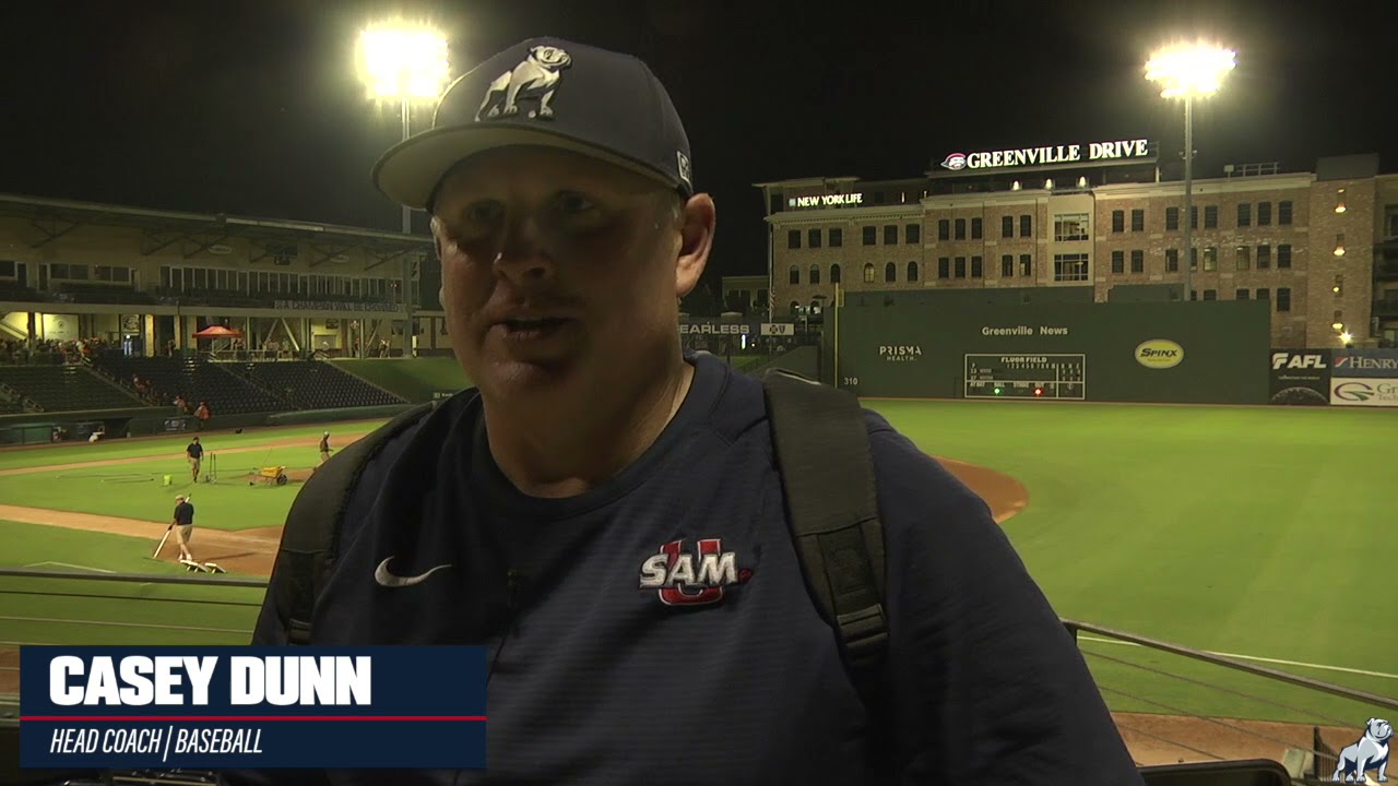 BSB: Brooks Carlson/Casey Dunn Postgame Interviews (SoCon Tournament, Day 1)
