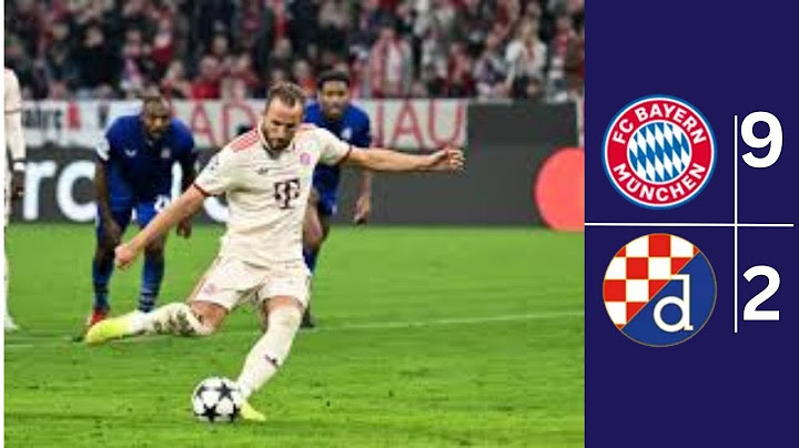 BAYERN MUNCHEN VS DINAMO ZAGREB  9 - 2 COMPLETE HIGHLIGHTS ALL GOALS 9 -2 CHAMPIONS LEAGUE ROUND ONE