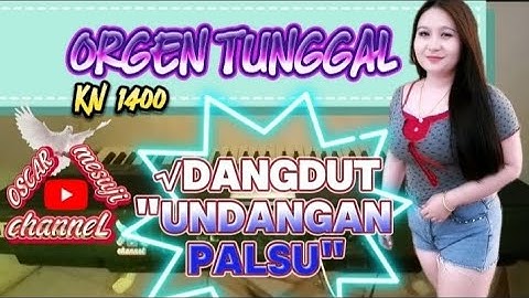 ORGEN TUNGGAL,DANGDUT MANUAL,"UNDANGAN PALSU",Cover