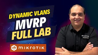 Mvrp  Dynamic Vlans Mikrotik  Lab   Step By Step