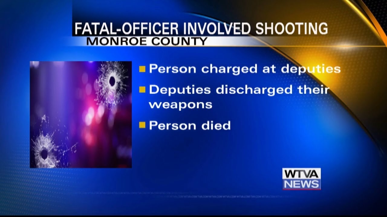 MBI investigates officer-involved shooting in Monroe County - YouTube