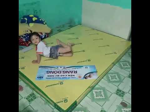 Video Nệm cao su non Rạng Đông 1m4x2mx10cm - youtube