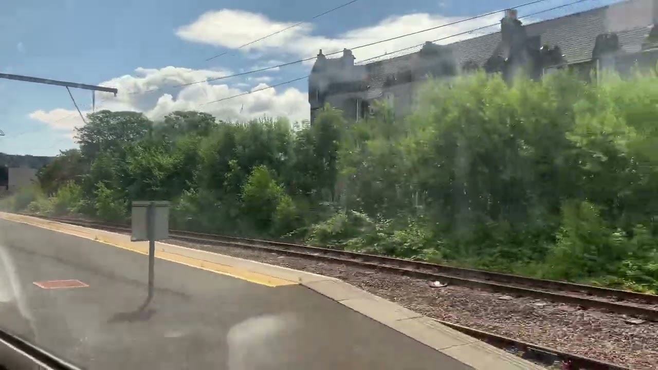 Departing Dumbarton Central onboard 156476+153305