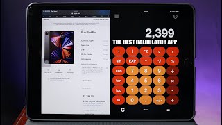 The BEST Calculator App for iPad - No Ads
