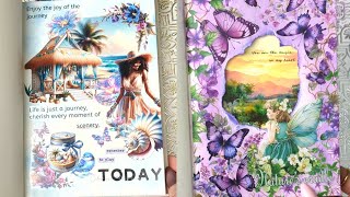 ASMR | Scrapbooking TikTok compilation 6 | No talk | Journal with me | Relaxing sounds