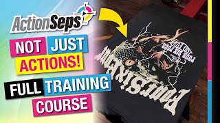 Last Chance at $99 | ActionSeps™ Training Course - How to Screen Print Simulated Spot Process Images