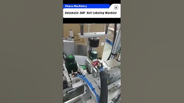 Automatic 360° Roll Labeling Machine