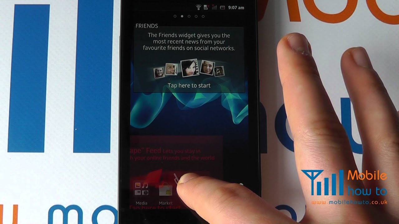 How To Customise Configure Home Screen Sony Xperia S YouTube How To Customise Configure Home Screen Sony Xperia S YouTube