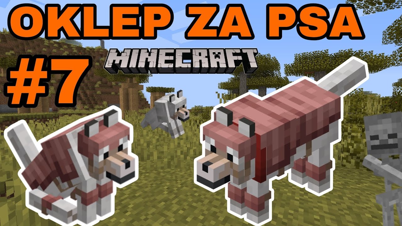 Oklep za psa / vojska psov / #7 Minecraft [SLO]