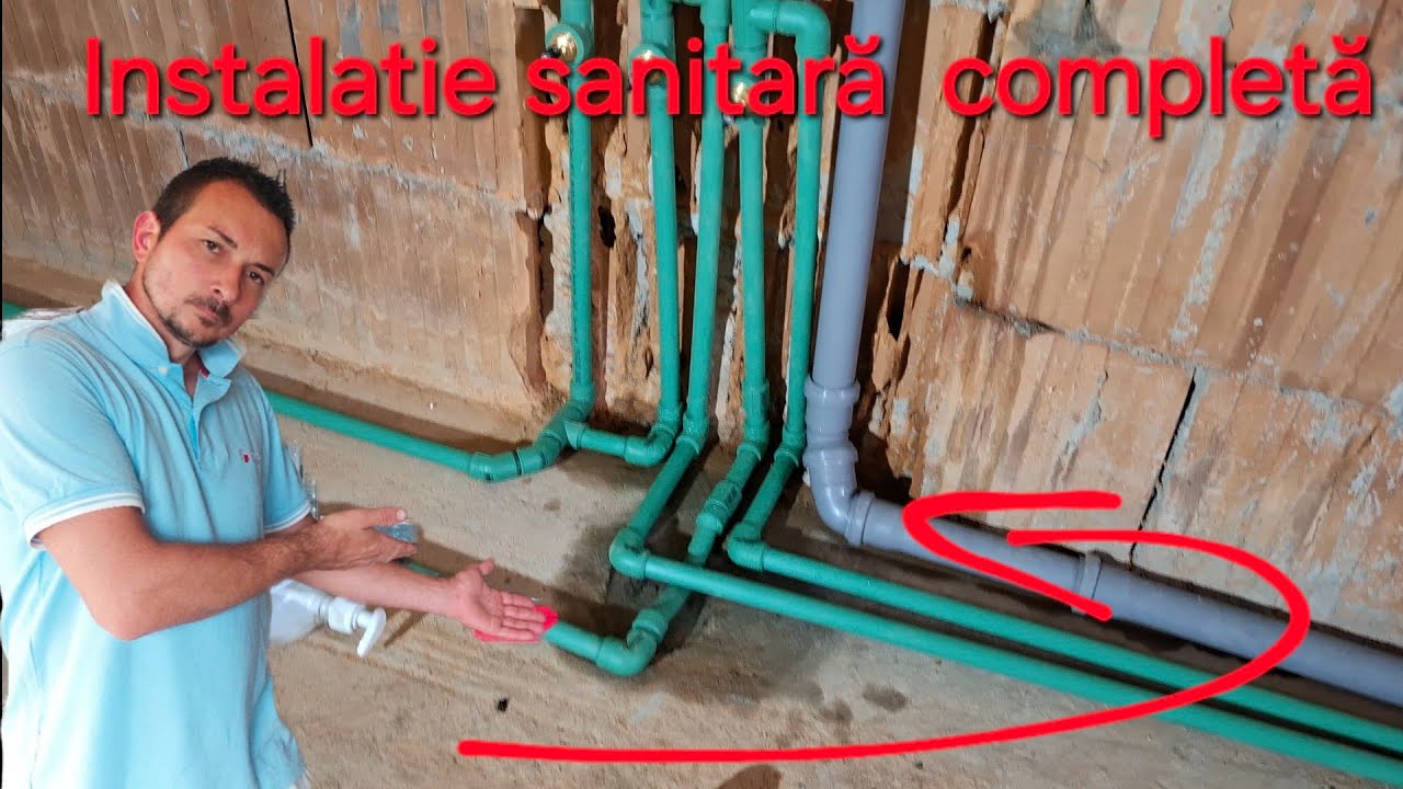 Cum executam o instalație sanitară din ppr + pp la o bucătărie