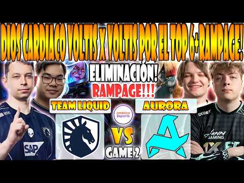 TEAM LIQUID vs AURORA BO3[GAME 2]ELIMINACION- NISHA, MICKE vs NIGHTFALL, MIKOTO, MIRA-BLAST SLAM VII