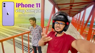 iPhone 11 vlog sample with ultrawide | iPhone 11 video test | Amirul  Islam