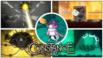 CONSTANCE All Bosses (With Cutscenes) + ENDING