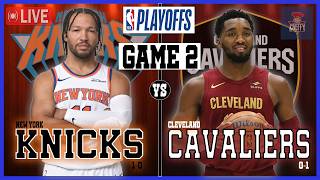 New York Knicks VS Cleveland Cavaliers LIVE Commentary Scoreboard | NBA PLAYOFFS! ECF Game 2