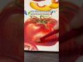 Color theory transforms tomato drawing 🍅 | coloring food series #tomato #coloring #colortheory #art