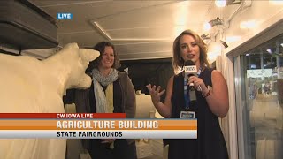 Behind the scenes with the Iowa State Fair Butter Cow
