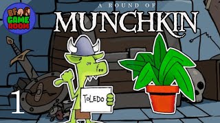 Kicking in the first door | A Round of Muchkin Pt 1 | BFGR screenshot 2