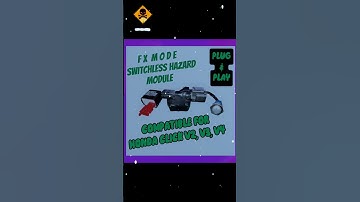 Honda click 125 V2 V3 V4  FX mode Switchless hazard module Plug and play