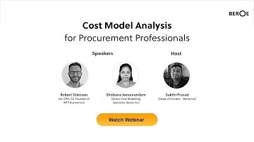 Cost Model Analysis for Procurement Professionals