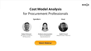 Cost Model Analysis for Procurement Professionals