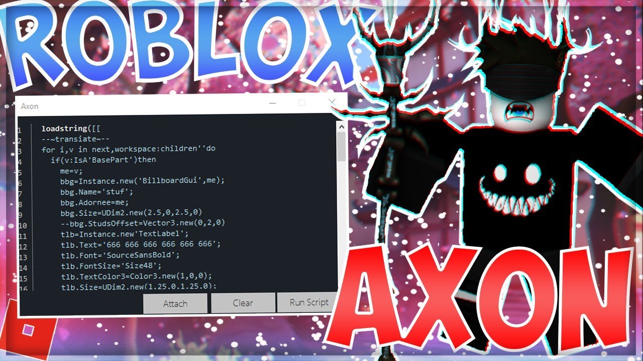 Omfg Fire Hack Exploit Axon Full Lua Script Executor W 666 Titan Demon Works Youtube - my scripts wont affect server roblox hacks