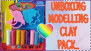 Unboxing Modelling Clay Pack My Miss Anshika
