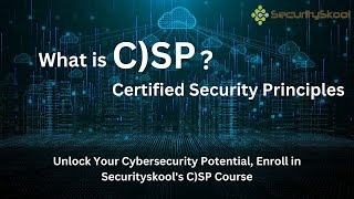 What is Certified Security Principles, C)SP ? screenshot 5