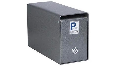[875] Picked in 2 Seconds: Protex Cash Drop Box (Model SDB-100)