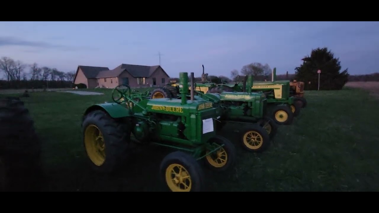 Tractor Plow Day 2023 Preparation The Evenings Tractor Line Up!! YouTube