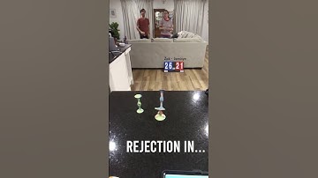 Her comeback was ruined 😅 #popdarts #game #couples #couplegoals #trickshots @popdartsgame