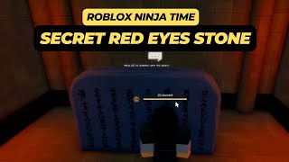 Secret Red Eyes Stone Location - Roblox Ninja Time screenshot 4