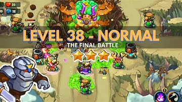 King of Defense: Level 38 NORMAL / THE FINAL BATTLE / with basic heroes