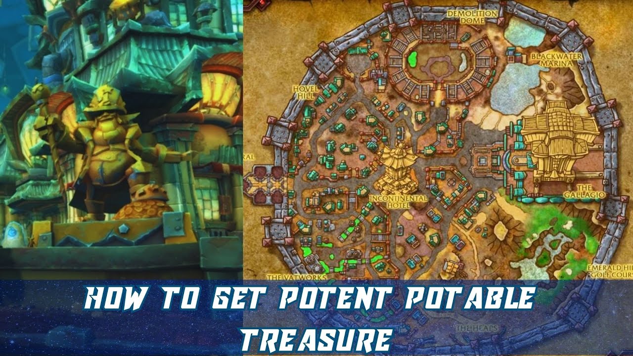 How to get Potent Potable Treasure in Undermine | Impotent Potable
