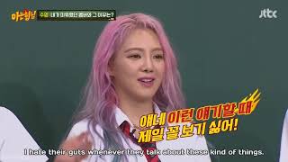 FUNNY Savage Hyoyeon on Knowing Brothers