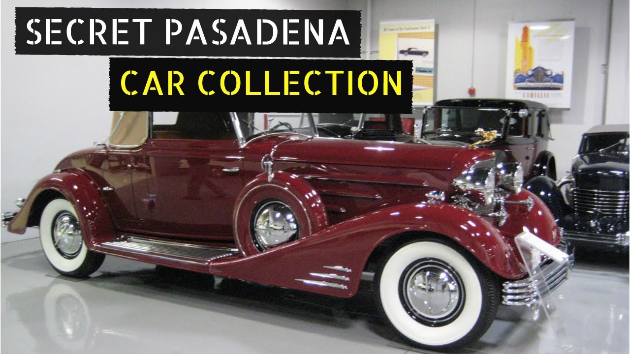 Secret Car Collection Pasadena Mercedes Duesenberg Cadillac