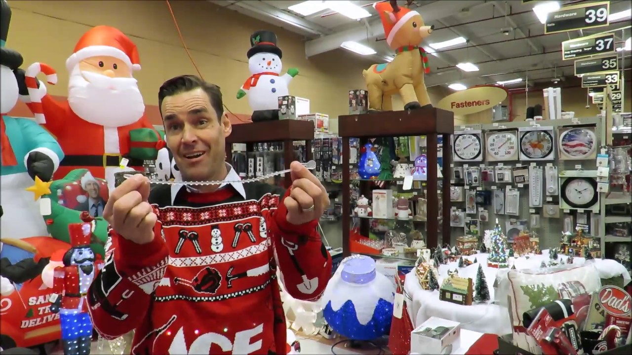 Decorating your home for the Holidays with Ace Hardware and Team Maneely