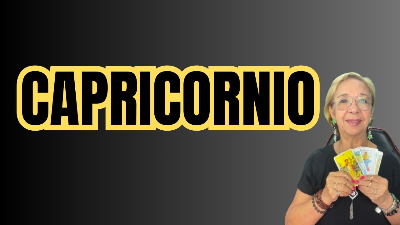 CAPRICORNIO! Ni te imaginas las ganas que tiene de volver! Y esto es ...