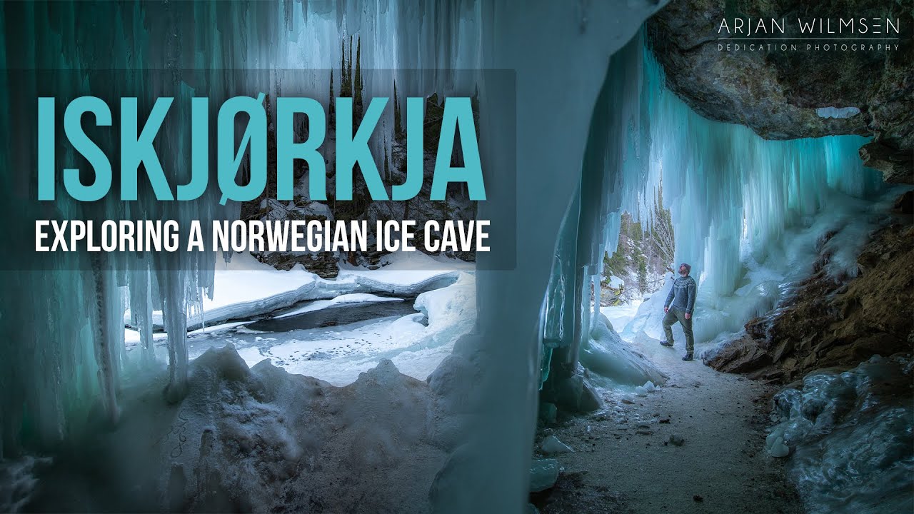 Iskjørkja, Fåvang, Norway - Exploring a beautiful Ice Cave