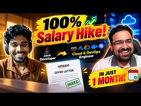 Java Backend Developer to Cloud & DevOps Engineer 100% Salary Hike | Offer Letter Received