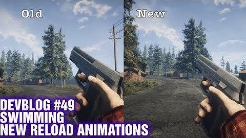 SURVIVE THE NIGHT DEVBLOG #49 Swimming | New & Faster Reload Animations