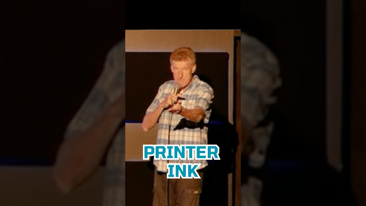 HP is lying to us about printer ink. | Don McMillan Comedy