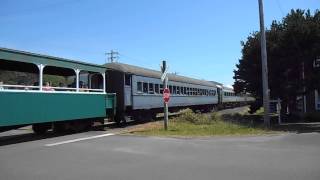 Oregon Coast Scenic Railroad Steam Train- Rockaway Beach, OR