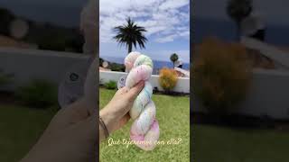 Qué tejeremos con esta maravillosa madeja? #knitpro #madeja #knitting