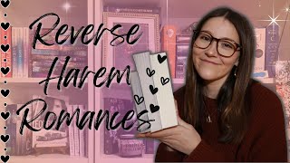 Reverse Harem and Poly Romance Book Recommendations // why choose romances
